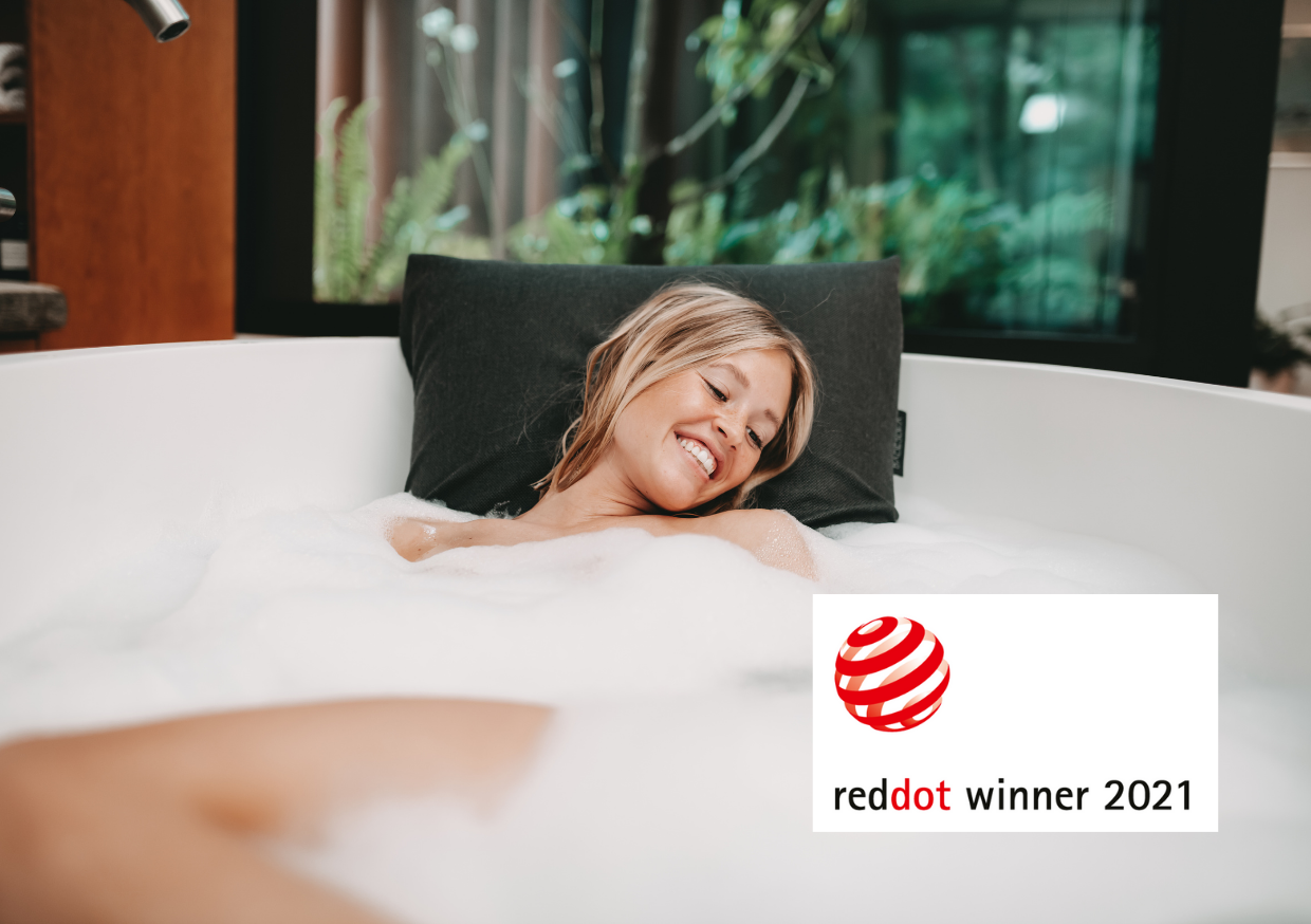 Red Dot Award für das BADESOFA® Produkt Design